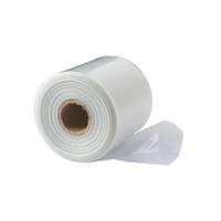 Clear Lay Flat Poly Tubing 300mm Wide x 100um Thick x 135m Roll Price Includes Gst