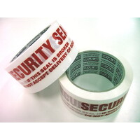 Security Seal Adhesive Tape 48mm x 66m (6 Rolls) Price Includes Gst