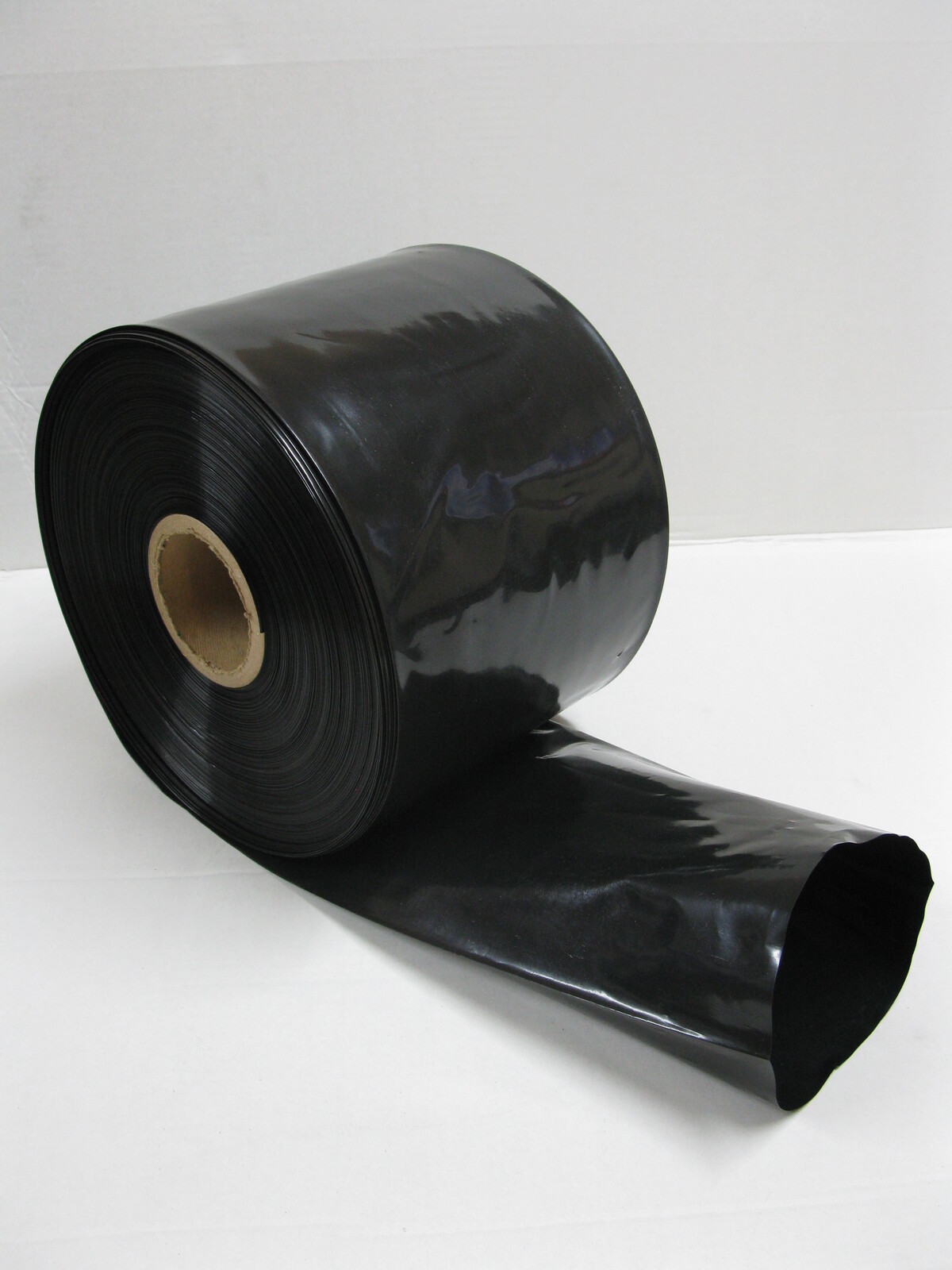 Black Lay Flat Poly Tubing 200mm Wide x 100um Thick x 200m Roll Price  Includes Gst