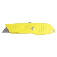 Ultra Grip Fluro Retractable Knife With 3 Blades