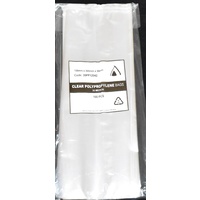 30um Clear Polypropylene Bags 305mm x 100mm +50mm Pack/100  Gst Included