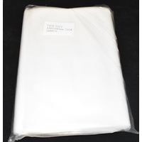 75um Plain Plastic Bags 865mm x 430mm Pack/100 Gst Included