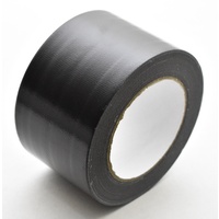 Cloth Tape Black 72mm x 25m  Price Includes Gst