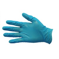 Large Foodie Blue DUO PF  Vinyl-Nitrile Gloves Ctn/100