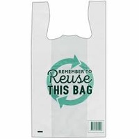Large Reusable Singlet Bags Pack Of 125