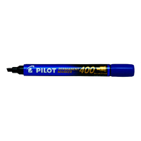 Pilot 400 Permanent Marker Blue Chisel Tip Ctn/12