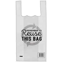 Small Reusable Singlet Bags Pack Of 125 Bags
