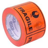 Adhesive Labels - Fragile - 100mm X 72mm Roll/500 Gst Included