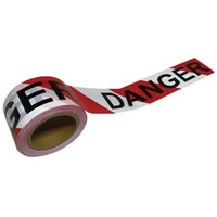 Danger Barrier Tape 75mm x 100m