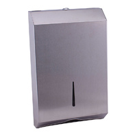 Compact Hand Towel Dispenser-Stainless Steel